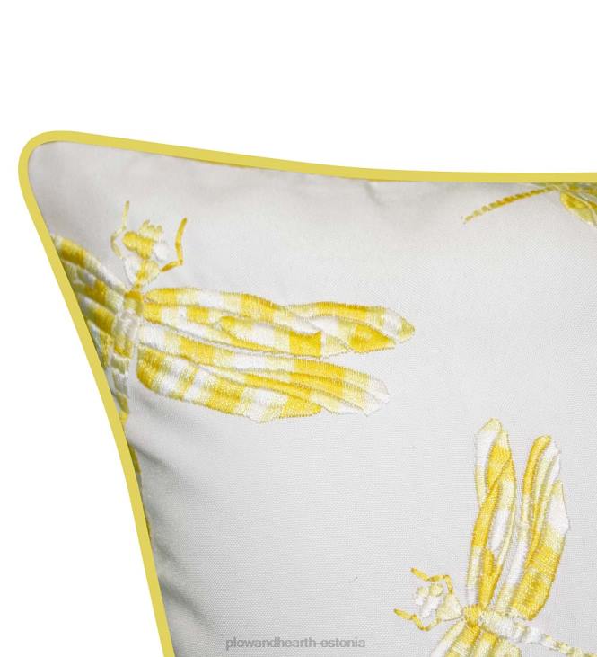 majatarbed 820L1252 sise-/väljas tikitud kiiliga nimmepadi - tumesinine Plow & Hearth