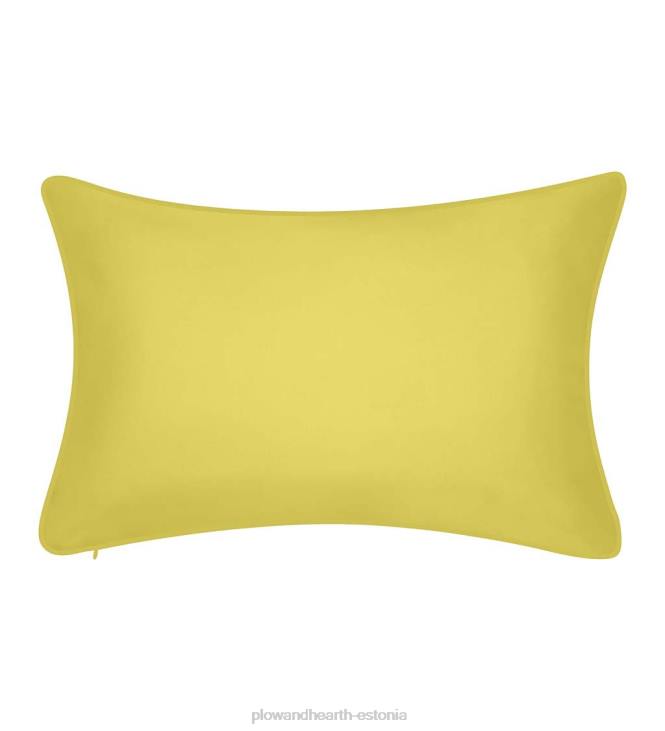 majatarbed 820L1252 sise-/väljas tikitud kiiliga nimmepadi - tumesinine Plow & Hearth