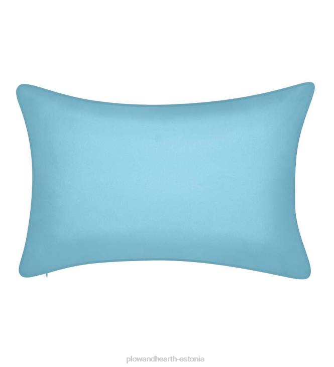 majatarbed 820L1252 sise-/väljas tikitud kiiliga nimmepadi - tumesinine Plow & Hearth