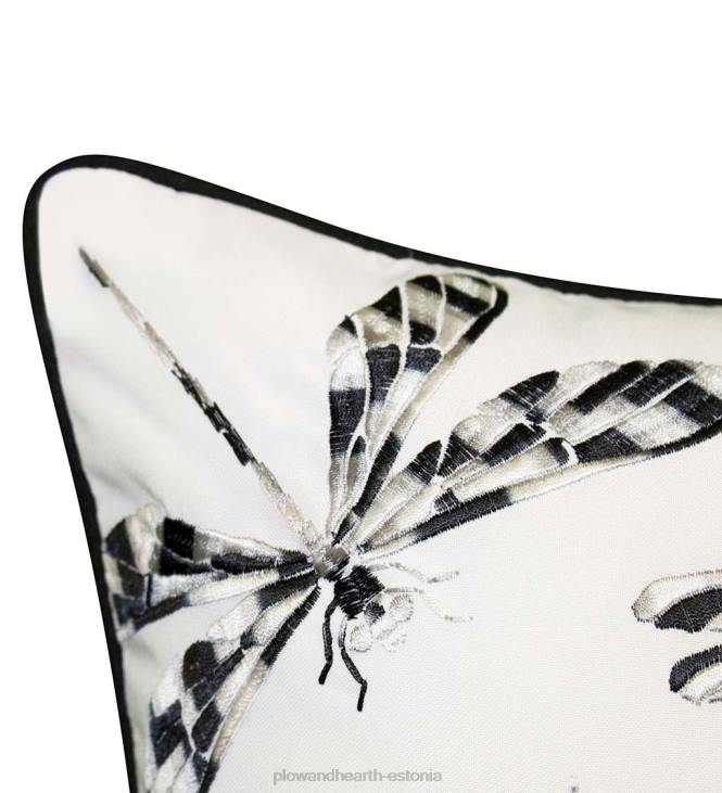 majatarbed 820L1252 sise-/väljas tikitud kiiliga nimmepadi - tumesinine Plow & Hearth