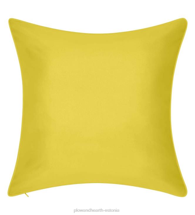 majatarbed 820L1261 sise-/väljas tikitud pitsiline padi - must Plow & Hearth