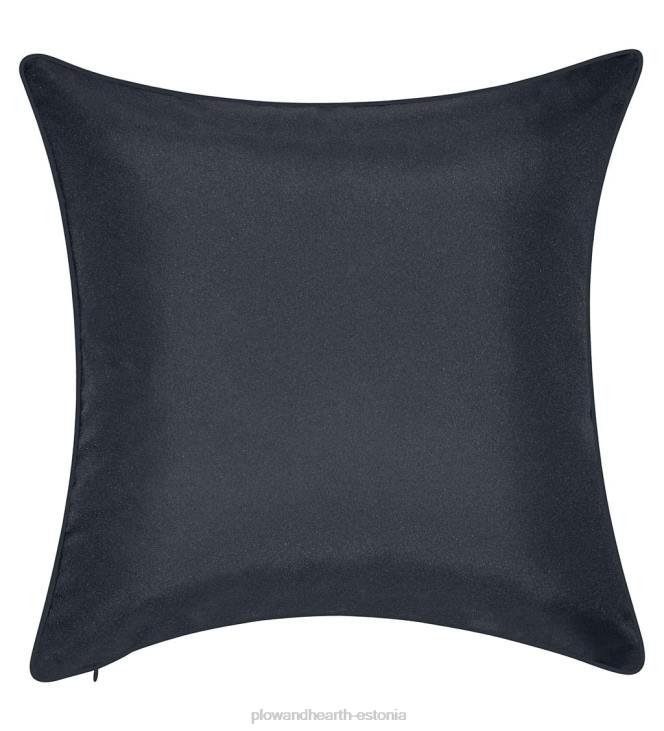 majatarbed 820L1261 sise-/väljas tikitud pitsiline padi - must Plow & Hearth