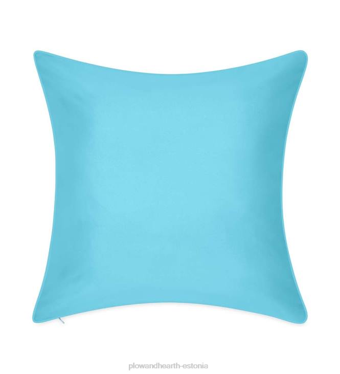 majatarbed 820L1261 sise-/väljas tikitud pitsiline padi - must Plow & Hearth