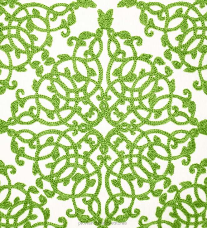 majatarbed 820L1261 sise-/väljas tikitud pitsiline padi - must Plow & Hearth