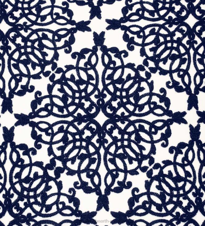 majatarbed 820L1261 sise-/väljas tikitud pitsiline padi - must Plow & Hearth