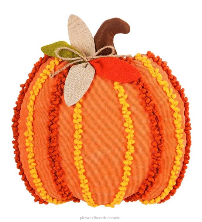 majatarbed 820L2376 kõrvitsakujuline tekstuurne 3D padi Plow & Hearth