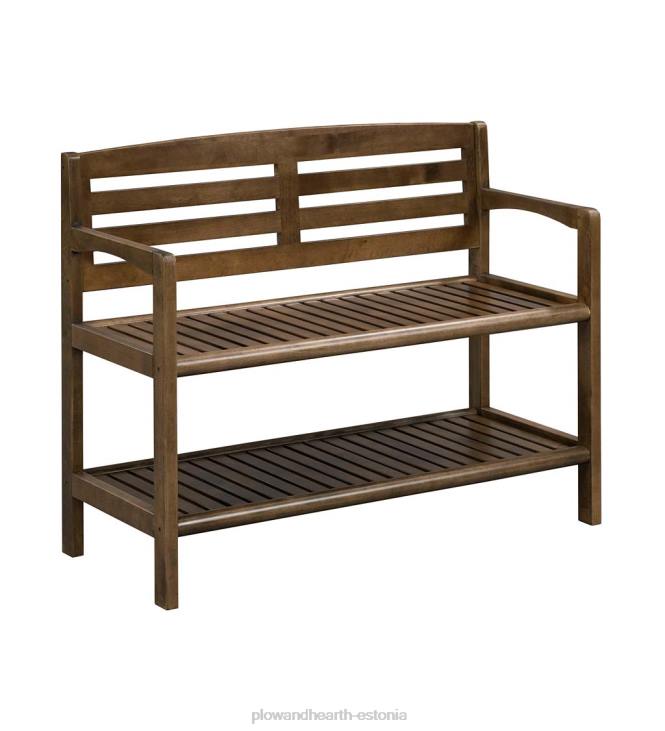 majatarbed 820L2063 puidust sissepääsupink - espresso Plow & Hearth