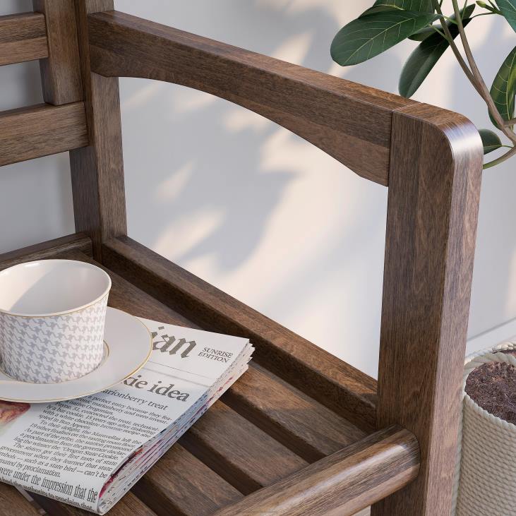 majatarbed 820L2063 puidust sissepääsupink - espresso Plow & Hearth