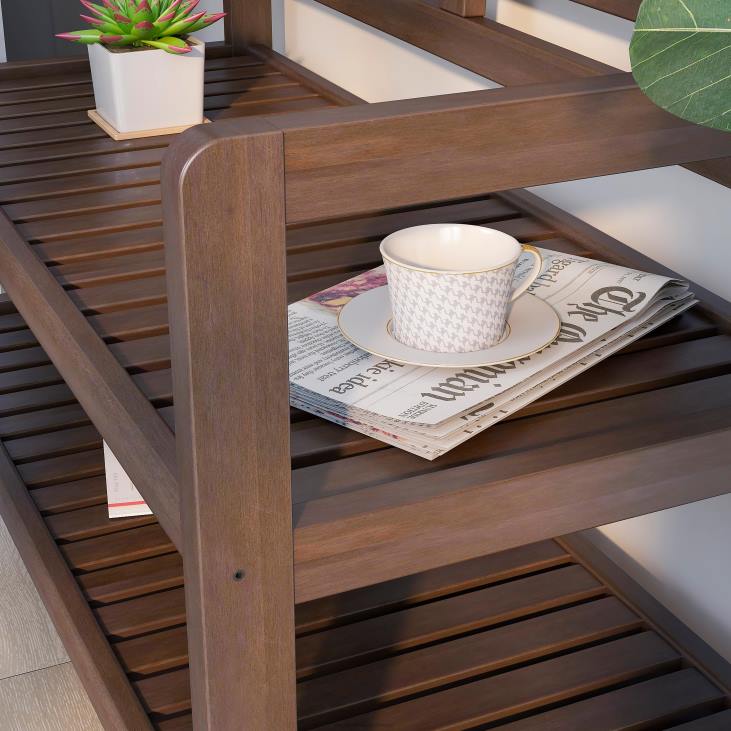 majatarbed 820L2063 puidust sissepääsupink - espresso Plow & Hearth