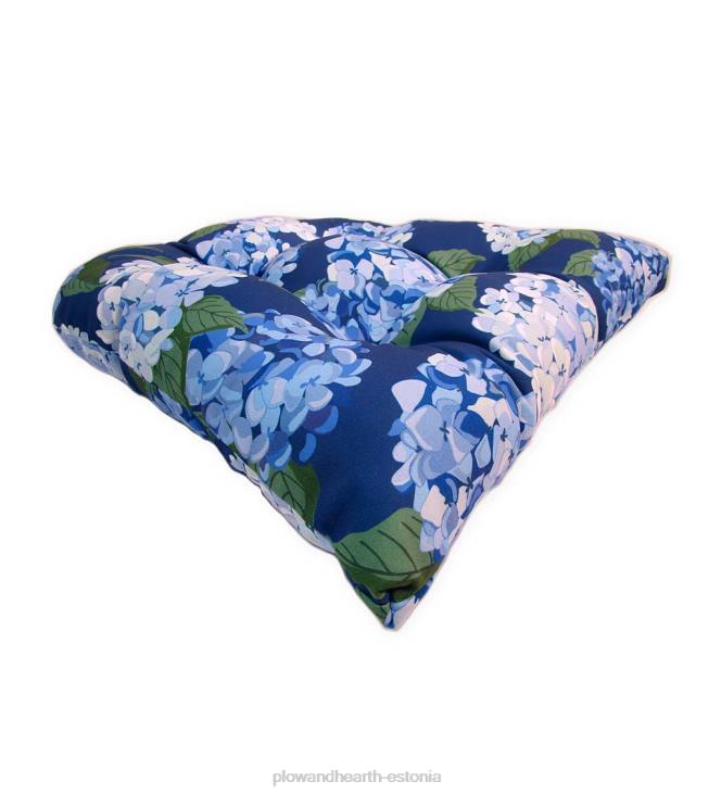 majatarbed 820L1520 klassikaline ümmargune toolipadi, 18 dia. x 3 - palermo triip Plow & Hearth