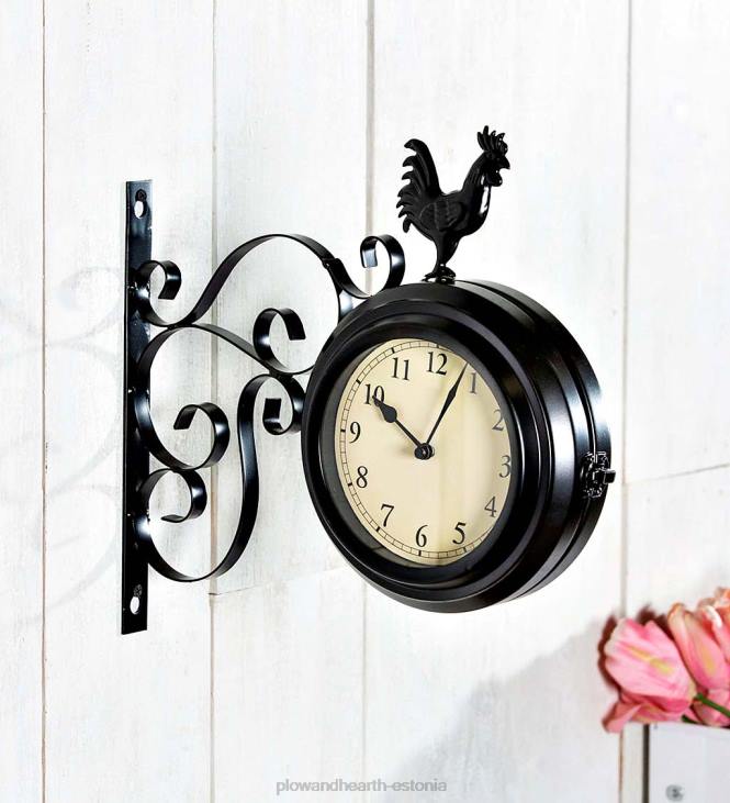 majatarbed 820L1527 õues kukekell ja termomeeter Plow & Hearth