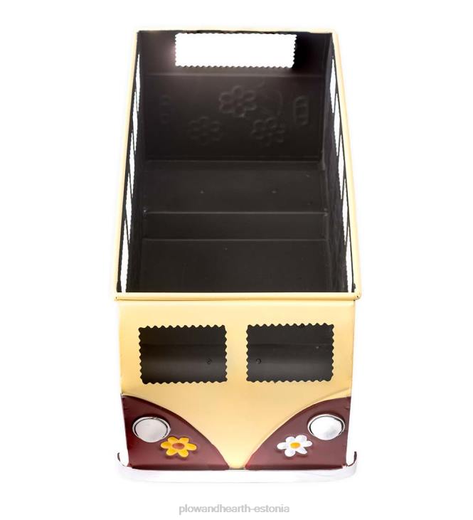 majatarbed 820L1542 vintage stiilis lillejõuga minibuss aia istutusmasin - punane Plow & Hearth