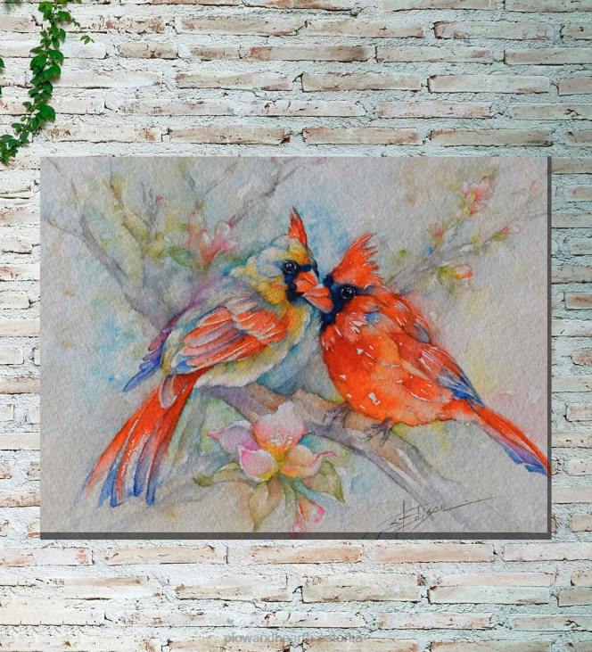 majatarbed 820L1543 kardinaalne sise-/välislõuendi seinakunst Plow & Hearth