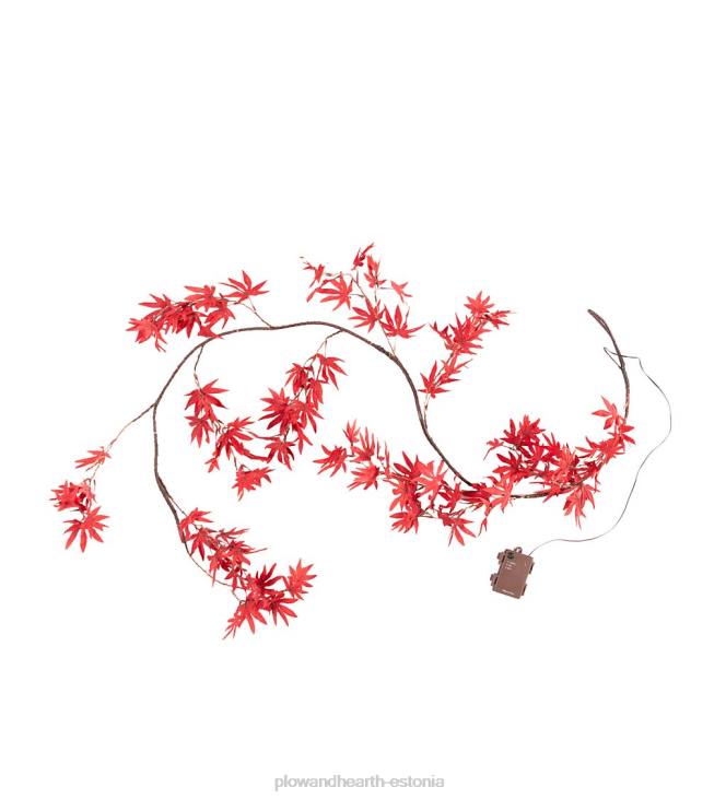 majatarbed 820L1546 sise-/välivalgustusega jaapani vahtralehtede vanik 70 tulega Plow & Hearth