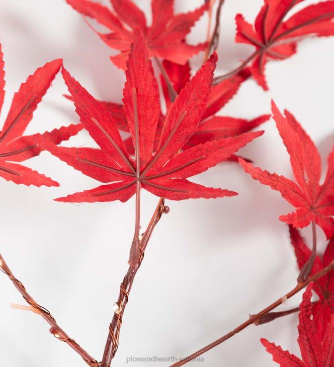 majatarbed 820L1573 sise-/välivalgustusega Jaapani vahtrapuu oksad, 2 tk Plow & Hearth