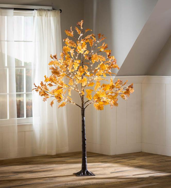 majatarbed 820L1586 sise-/väljas elektrivalgustusega roostetammed Plow & Hearth