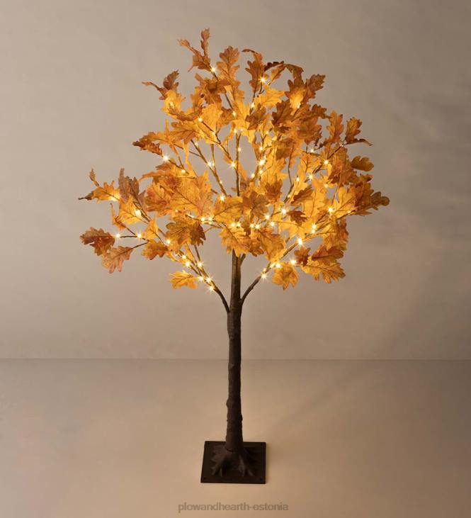 majatarbed 820L1586 sise-/väljas elektrivalgustusega roostetammed Plow & Hearth