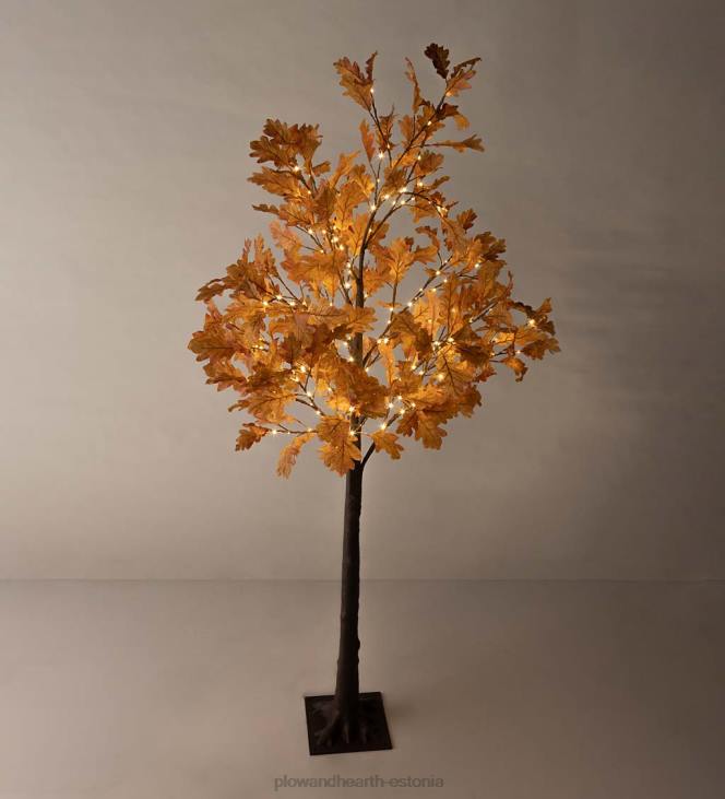 majatarbed 820L1586 sise-/väljas elektrivalgustusega roostetammed Plow & Hearth