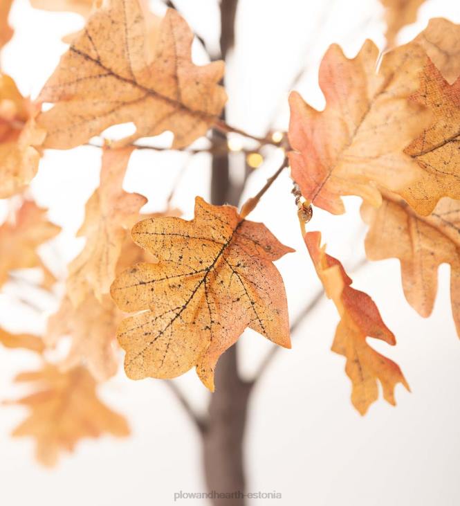 majatarbed 820L1586 sise-/väljas elektrivalgustusega roostetammed Plow & Hearth