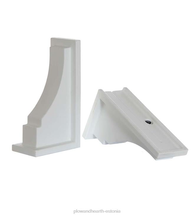 majatarbed 820L1591 lexingtoni aknakarbid, komplektis 2 - valge Plow & Hearth