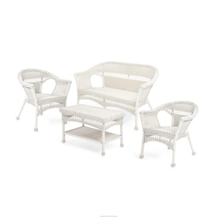 majatarbed 820L1077 kergesti hooldatav vaigust punutud iste, toolid ja diivanilaua komplekt Plow & Hearth