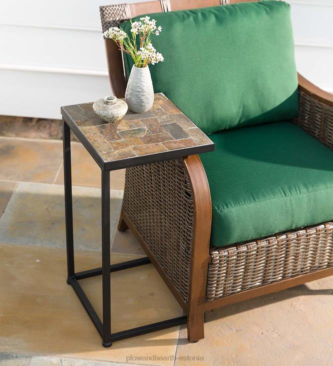 majatarbed 820L1088 kiltkivist mosaiigist ülestõstetav abilaud Plow & Hearth