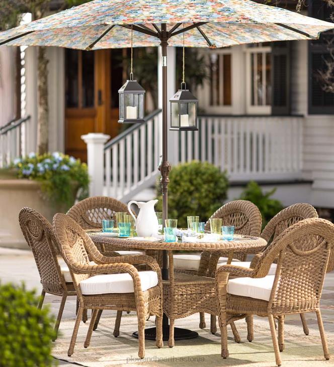 majatarbed 820L1093 prospect hill ovaalne söögilaud ja toolid Plow & Hearth