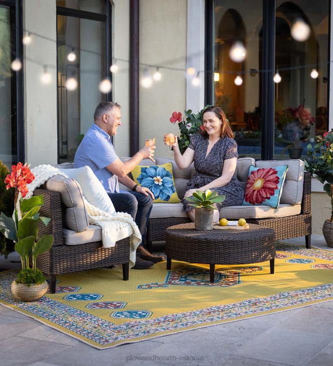 majatarbed 820L1104 kingwood modulaarne 5-osaline väliistmekomplekt - pruun Plow & Hearth