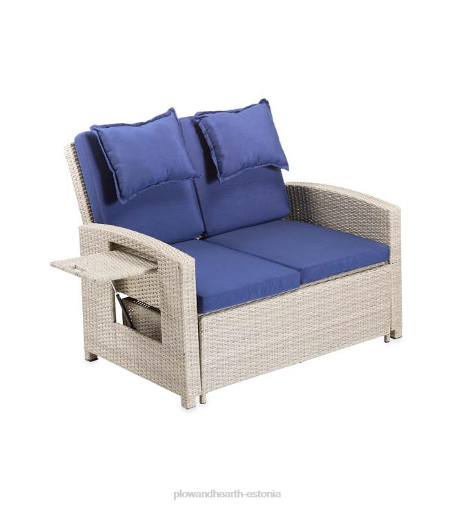 majatarbed 820L1114 multifunktsionaalne vitstest vitstest koosnev lamamistool merevärvi patjadega Plow & Hearth