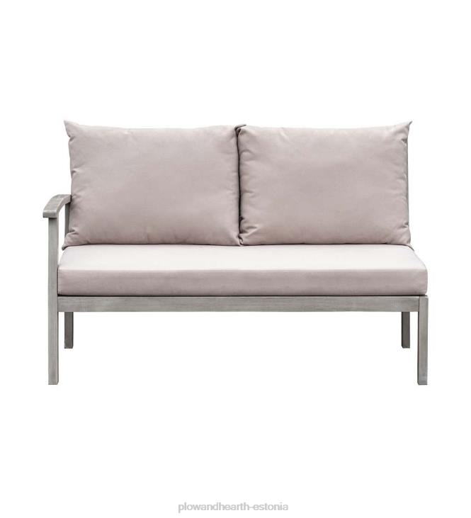 majatarbed 820L1133 ridgewind õues sektsioondiivanist koos kokteililauaga Plow & Hearth