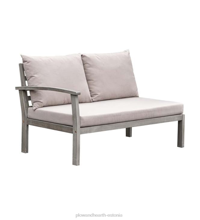 majatarbed 820L1133 ridgewind õues sektsioondiivanist koos kokteililauaga Plow & Hearth