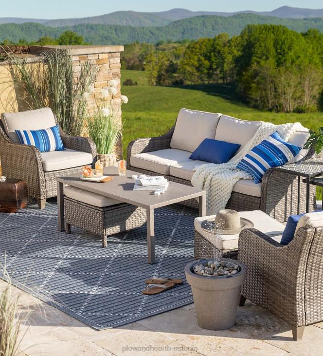 majatarbed 820L1137 montross 6-osaline istumiskomplekt Plow & Hearth