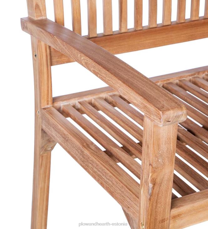 majatarbed 820L1138 tiikpuust istumiskomplekt, 4-osaline Plow & Hearth