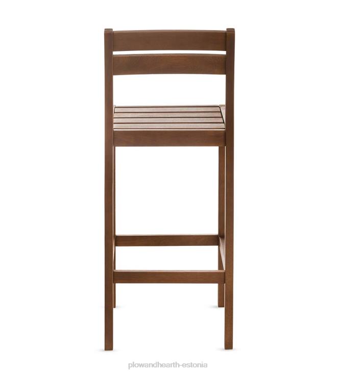 majatarbed 820L1141 Lancaster eucalyptus välibaarikomplekt laua ja 2 baaritooliga, 3-osaline komplekt - naturaalne Plow & Hearth