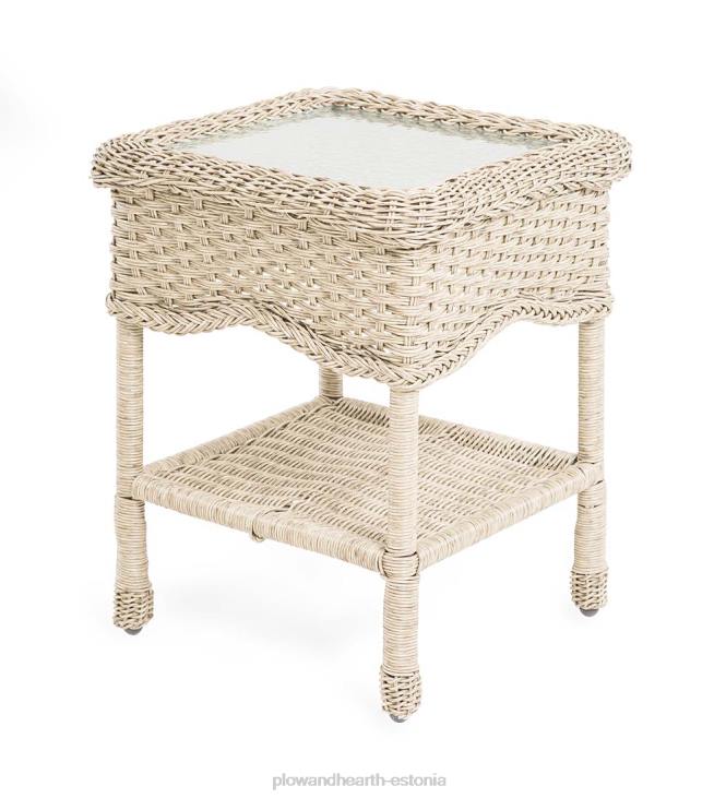 majatarbed 820L1155 prospect hill vitstest otsalaud klaasist lauaplaadiga - triivpuit Plow & Hearth