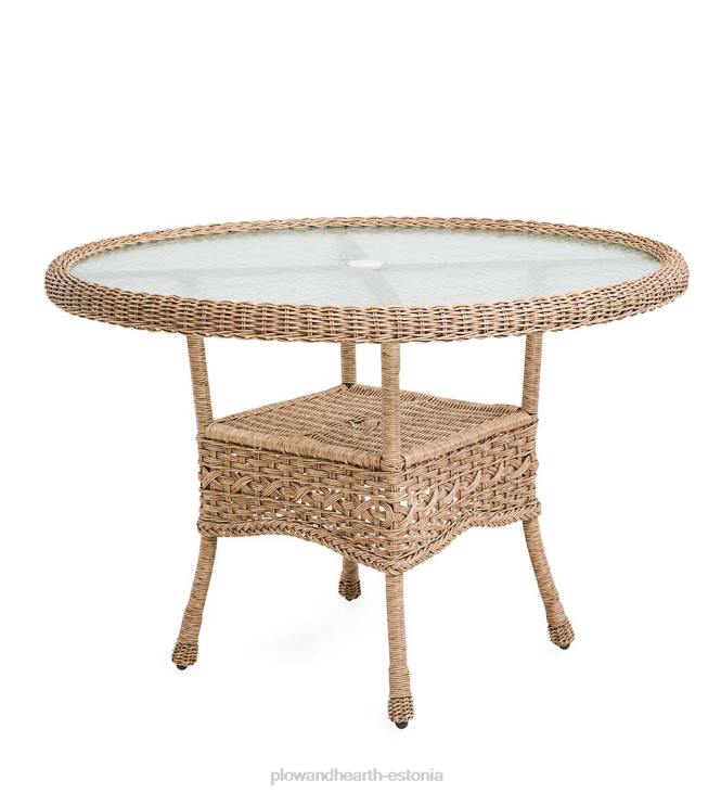 majatarbed 820L1156 prospect hill ümmargune söögilaud ja toolid Plow & Hearth