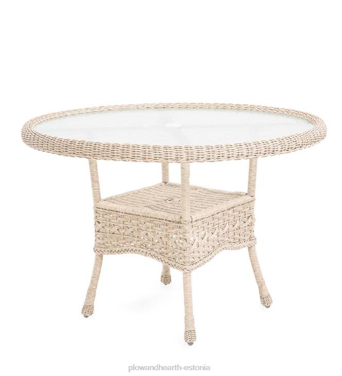 majatarbed 820L1156 prospect hill ümmargune söögilaud ja toolid Plow & Hearth