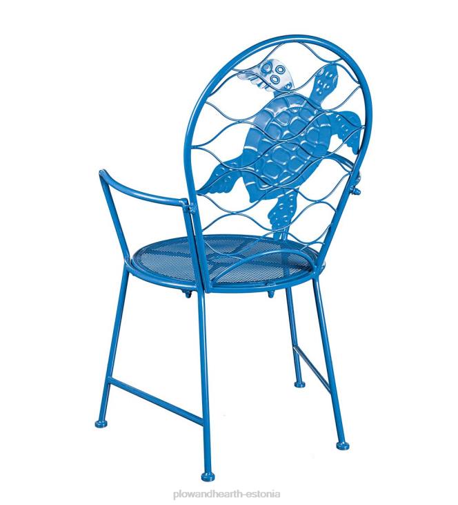 majatarbed 820L1173 metallist merikilpkonna välilaua ja toolide komplekt Plow & Hearth