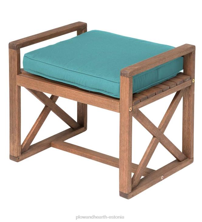 majatarbed 820L3193 claremont eukalüpti sektsioon ottoman koos padjaga - midnight Navy Plow & Hearth