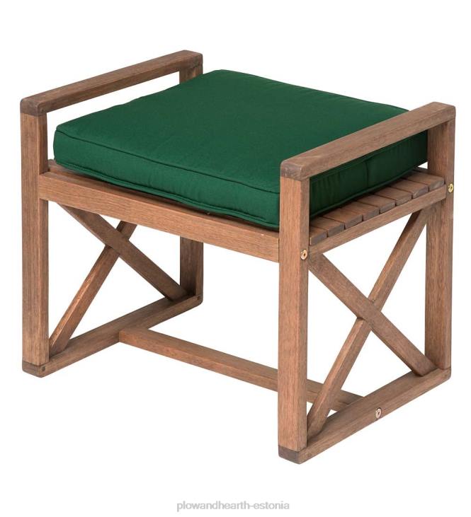 majatarbed 820L3193 claremont eukalüpti sektsioon ottoman koos padjaga - midnight Navy Plow & Hearth