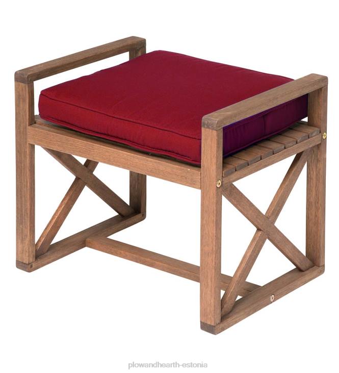 majatarbed 820L3193 claremont eukalüpti sektsioon ottoman koos padjaga - midnight Navy Plow & Hearth