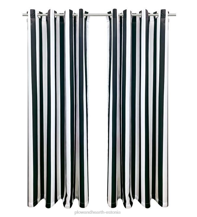 majatarbed 820L1471 meremaastiku triibulised välikardinad Plow & Hearth