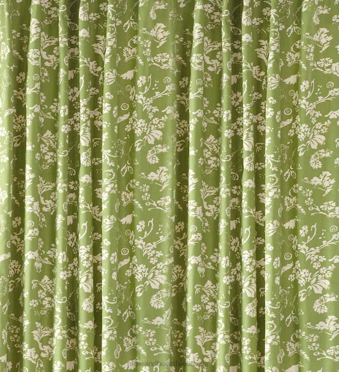 majatarbed 820L3148 lilleline damast-taskuga kodukootud isoleeritud kardinapaneel, 42 laius x 63 l - punane Plow & Hearth