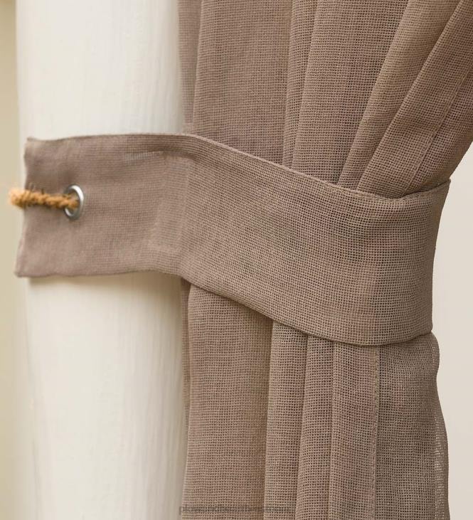 majatarbed 820L3160 sunspun tab top välikardin, 110 l x 84 l - hall Plow & Hearth