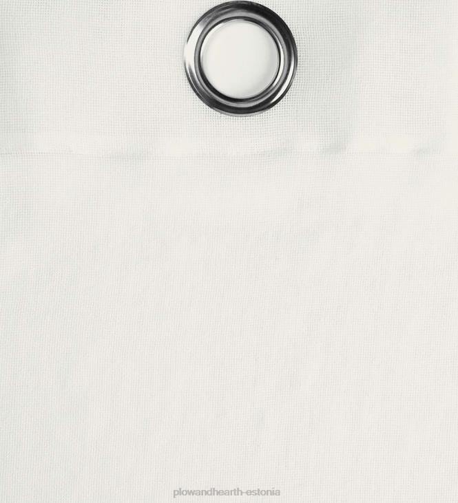 majatarbed 820L3165 sunspun grommet top välikardin, 54 L x 96 l - elevandiluu Plow & Hearth