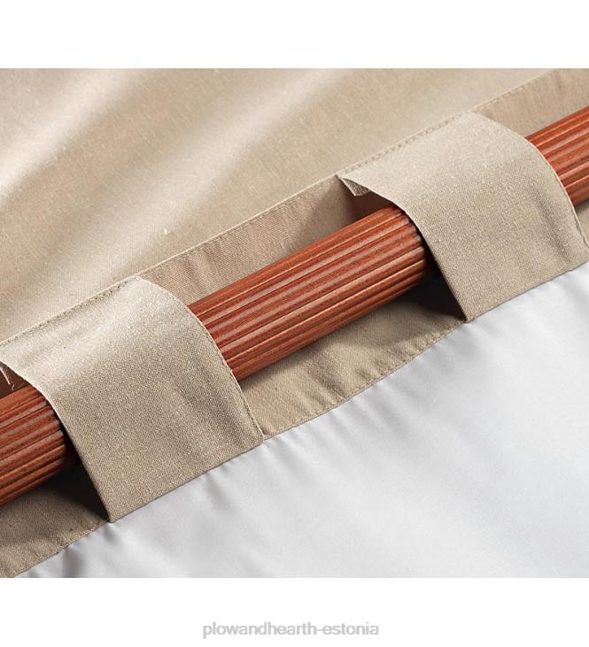 majatarbed 820L3207 kodukootud varras-tasku soojustusega kardin, 63 l - saak Plow & Hearth