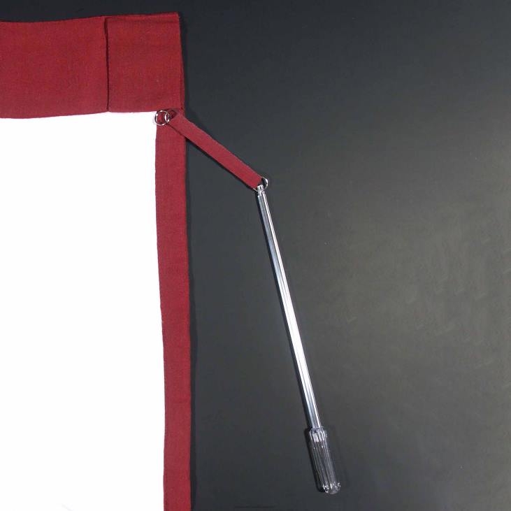 majatarbed 820L3207 kodukootud varras-tasku soojustusega kardin, 63 l - saak Plow & Hearth