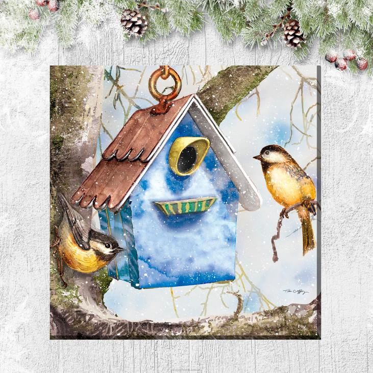 majatarbed 820L1637 talvekodu sise-/välislõuendi seinakunst Plow & Hearth