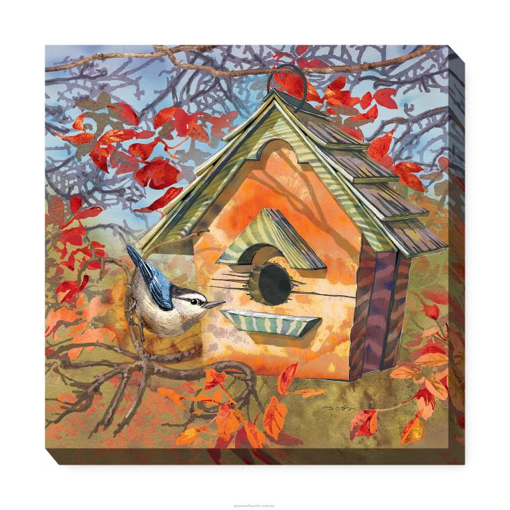 majatarbed 820L1652 sügislind sise-/välislõuendi seinakunst Plow & Hearth