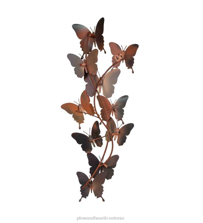 majatarbed 820L1655 sise/välis pastelsete liblikatega seinakunst Plow & Hearth